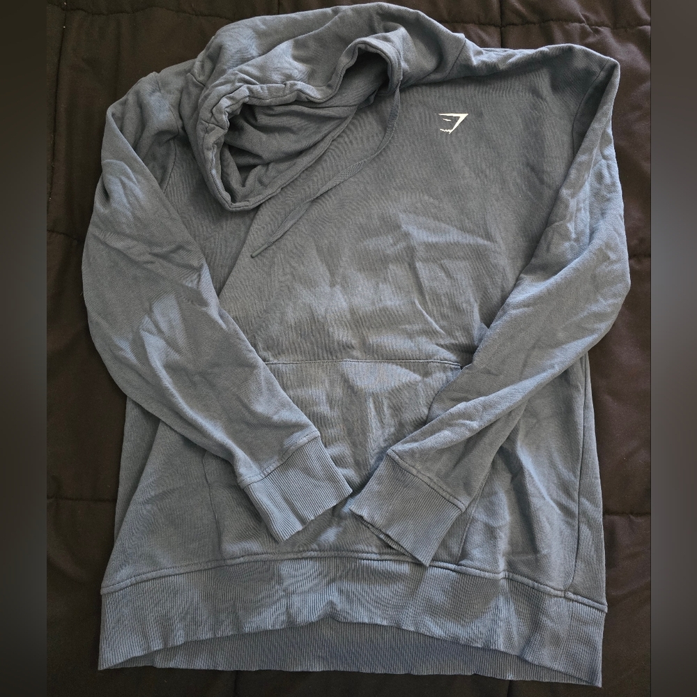Gymshark Dark Green-Blue Hoodie